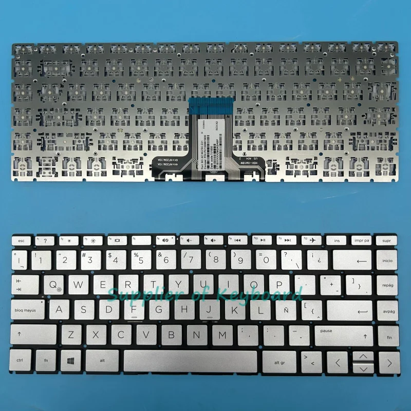 NEW Latin Spanish Keyboard For HP Home 14-ck0009la 14-ck0010la 14-ck0011la 14-ck0012la 14-ck0013la 14-ck0014la Black/Silver
NEW Latin Spanish Keyboard For HP Home 14-ck0009la 14-ck0010la 14-ck0011la 14-ck0012la 14-ck0013la 14-ck0014la Black/Silver