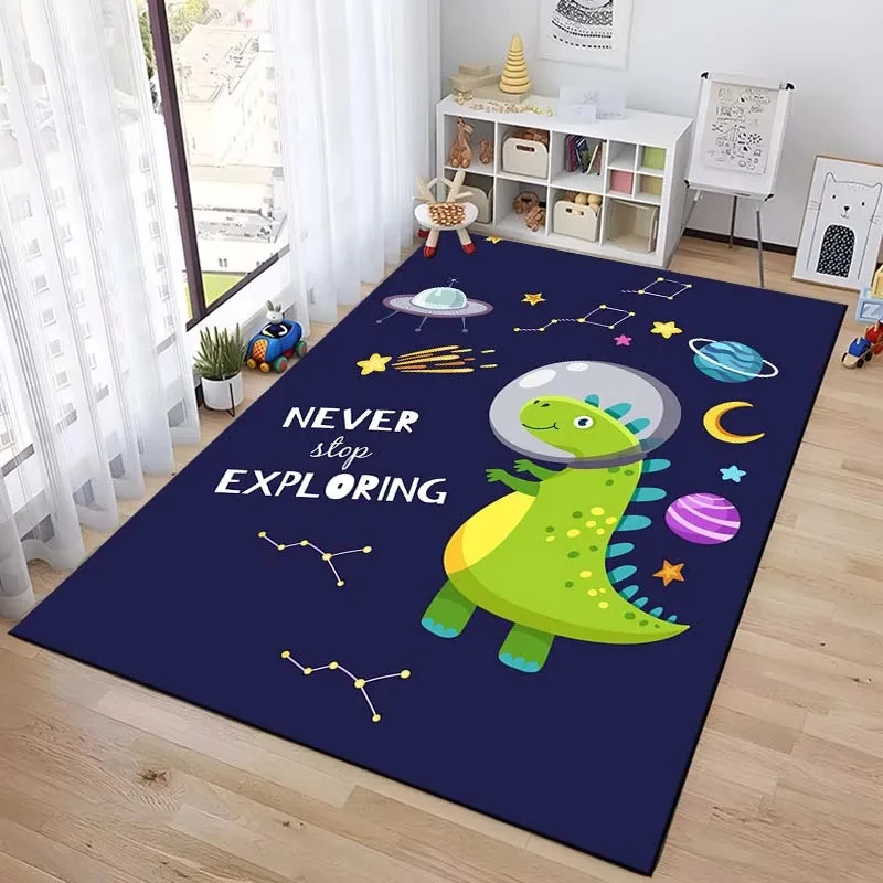 Colorful Cartoon Dinosaur Space Cute Dino Children Area Rug,Carpet for Living Room Bedroom Sofa Doormat Home Decor Floor Mat
Colorful Cartoon Dinosaur Space Cute Dino Children Area Rug,Carpet for Living Room Bedroom Sofa Doormat Home Decor Floor Mat