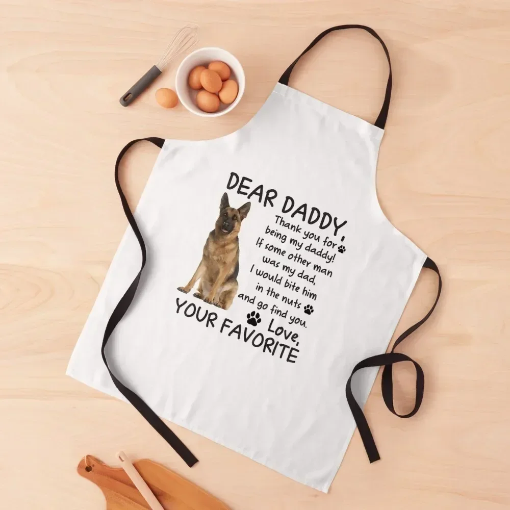 Cute German shepherd Dog Dad Quote Apron kitchen clothes for men esthetician nail tech supplies Apron 
Cute German shepherd Dog Dad Quote Apron kitchen clothes for men esthetician nail tech supplies Apron