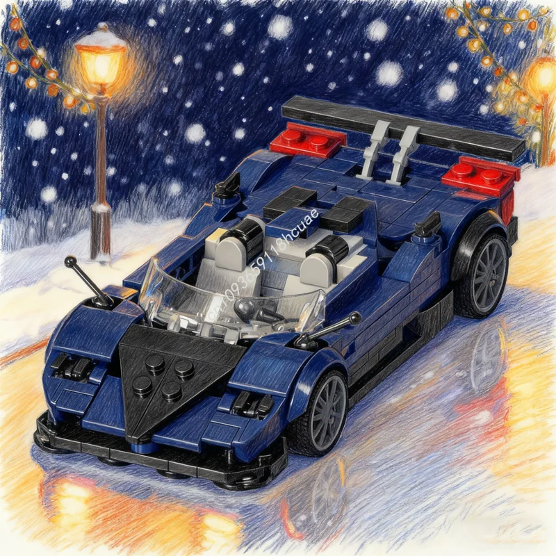 360pcs MOC Pagani Zonda Hp Barchetta City Champions Super Car Model Building Christmas Gifts Toys Blocks Construction Brick
360pcs MOC Pagani Zonda Hp Barchetta City Champions Super Car Model Building Christmas Gifts Toys Blocks Construction Brick