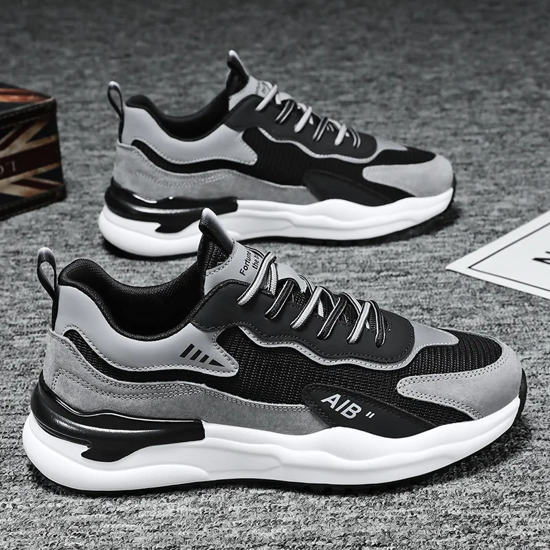 High Quality Men's Sneakers Leather Casual Shoes Autumn Breathable Men Shoes Male Flat Shoe
High Quality Men's Sneakers Leather Casual Shoes Autumn Breathable Men Shoes Male Flat Shoe