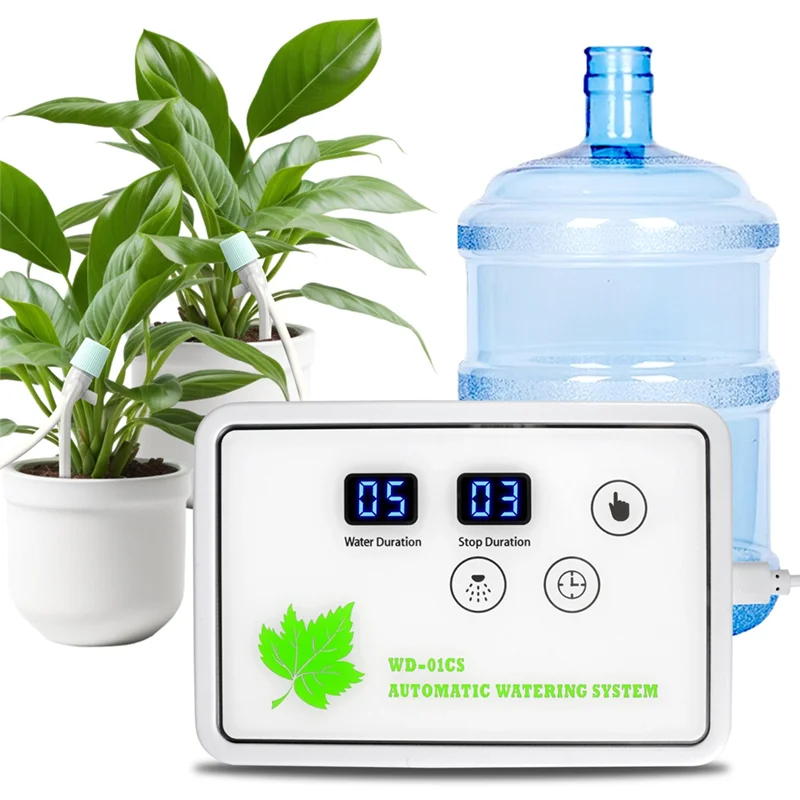 A88E-Timeable Plant Waterer Automatic Watering System Pump Adjustable Drip-Arrow Plant Waterer Timer
A88E-Timeable Plant Waterer Automatic Watering System Pump Adjustable Drip-Arrow Plant Waterer Timer