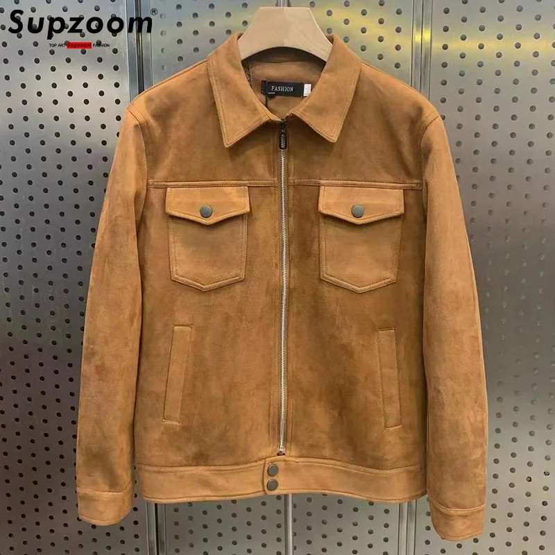 Supzoom Новинка: осенне-зимняя мужская куртка из замши с отложным воротником, свободного кроя, в стиле BF, теплая и стильная
Supzoom Новинка: осенне-зимняя мужская куртка из замши с отложным воротником, свободного кроя, в стиле BF, теплая и стильная