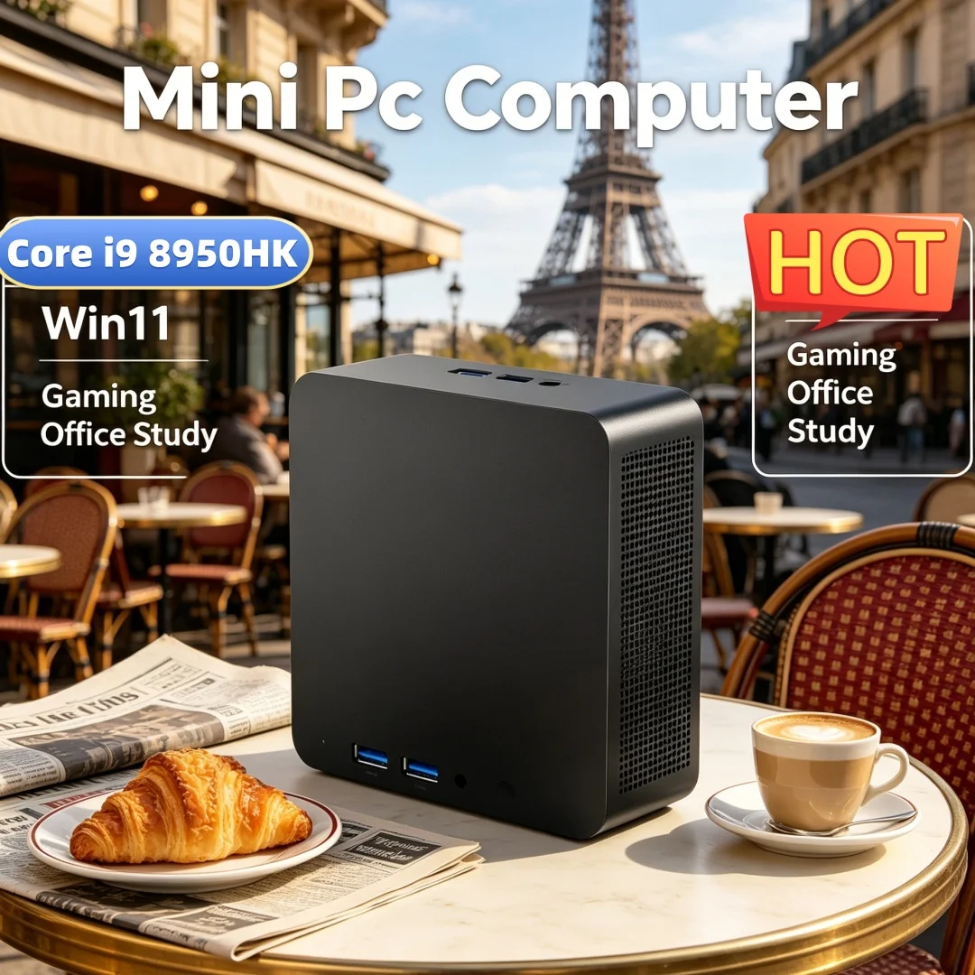 Ultimate Powerful Core I9 8950HK Elite MINI Computer Windows 11 Pro 32GB RAM 1TB 2TB SSD WIFI6 BT5.2 4K HD for Daily Use
Ultimate Powerful Core I9 8950HK Elite MINI Computer Windows 11 Pro 32GB RAM 1TB 2TB SSD WIFI6 BT5.2 4K HD for Daily Use