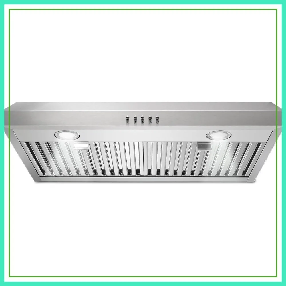 30 inch Under Cabinet Range Hood, Stainless Steel, Ducted/Ductless, 700 CFM, 3 Speed Exhaust Fan, Push Button Control
30 inch Under Cabinet Range Hood, Stainless Steel, Ducted/Ductless, 700 CFM, 3 Speed Exhaust Fan, Push Button Control