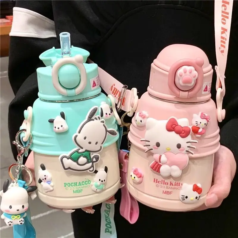 Sanrio SUS316 термос HelloKitty соломенная ручка чашка детская анимация моя мелодия портативный домашний офис 600 мл дорожная автомобильная чашка
Sanrio SUS316 термос HelloKitty соломенная ручка чашка детская анимация моя мелодия портативный домашний офис 600 мл дорожная автомобильная чашка