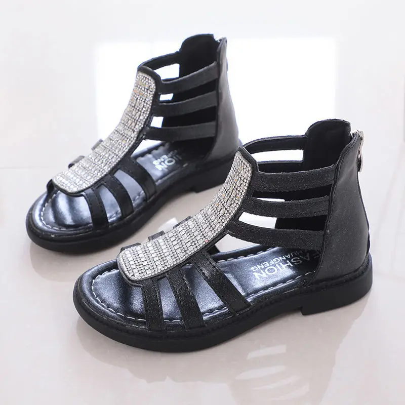 3 To12 Year Rhinestone Children's Sandals Girls' Shoes Princess Sports Sandals Summer 2022 Kids Fashion Gladiator Sandals Beach
3 To12 Year Rhinestone Children's Sandals Girls' Shoes Princess Sports Sandals Summer 2022 Kids Fashion Gladiator Sandals Beach