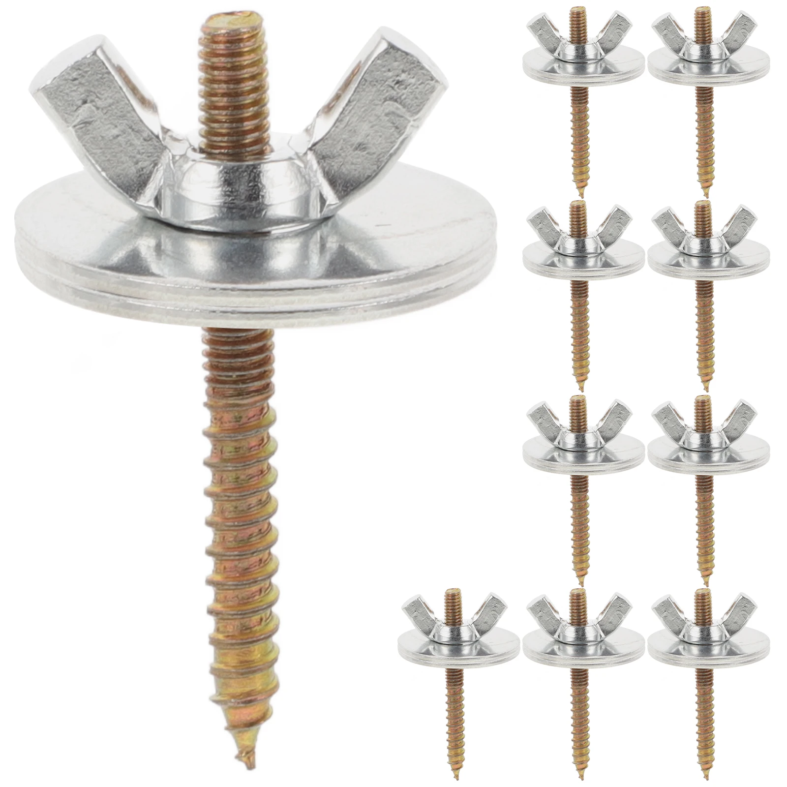 10 set 10 Sets Bird Station Rack Accessories Screw Washers Nut Cage Perch Fixing Hardware Birdcage Stand Rod Mount
10 set 10 Sets Bird Station Rack Accessories Screw Washers Nut Cage Perch Fixing Hardware Birdcage Stand Rod Mount