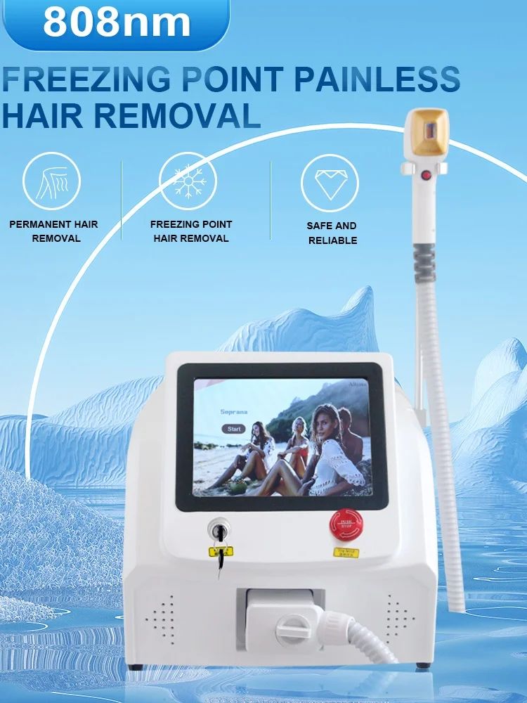 4000W 808nm Diode Laser Hair Removal Machine Alexandrite 3 Wavelength Ice Platinum Permanent Painless Cooling Head Epilator
4000W 808nm Diode Laser Hair Removal Machine Alexandrite 3 Wavelength Ice Platinum Permanent Painless Cooling Head Epilator