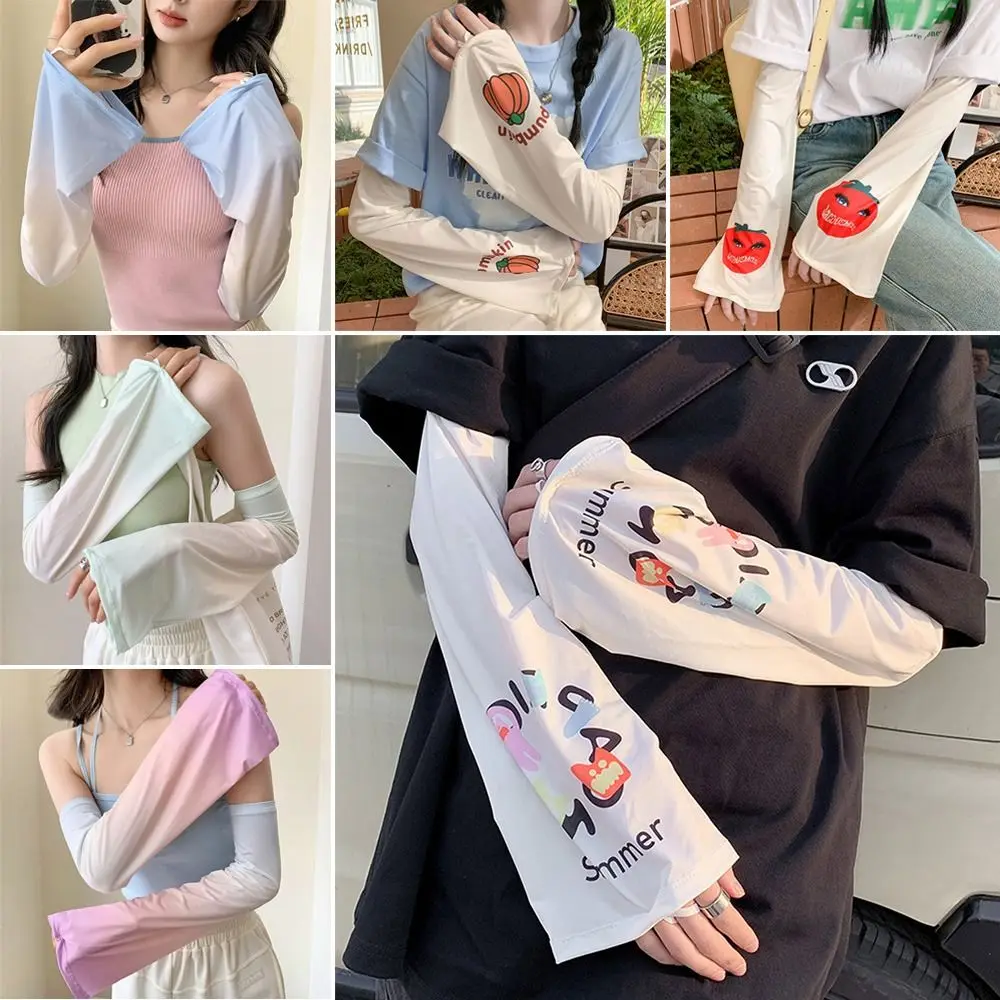 Sun Protection Women's Loose Arm Sleeves Summer Cooling Fashion Cute Sunscreen Arm Cover Breathable Mittens
Sun Protection Women's Loose Arm Sleeves Summer Cooling Fashion Cute Sunscreen Arm Cover Breathable Mittens