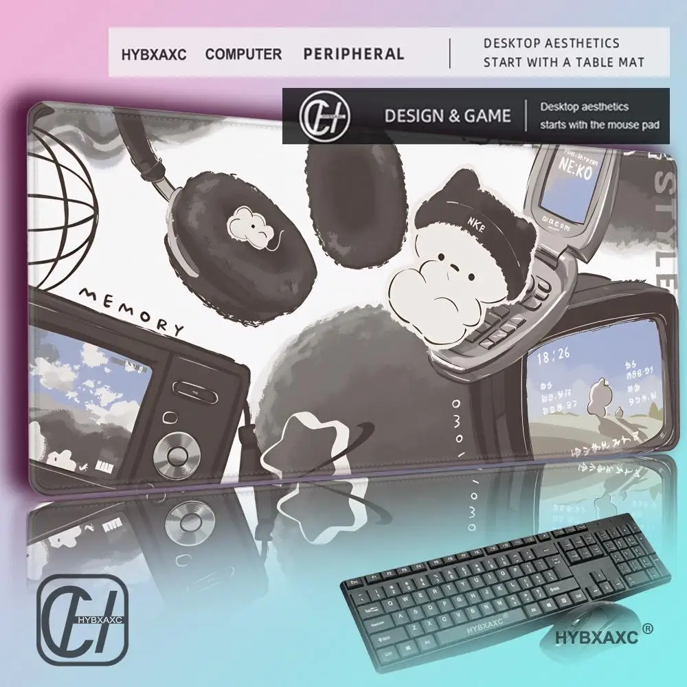HYBXAXC Cute Y2K College Art Aesthetic Desk Mat, Extended Gaming MousePad, Non-Slip Desk Pad for Laptop Computer Keyboard, Decor
HYBXAXC Cute Y2K College Art Aesthetic Desk Mat, Extended Gaming MousePad, Non-Slip Desk Pad for Laptop Computer Keyboard, Decor
