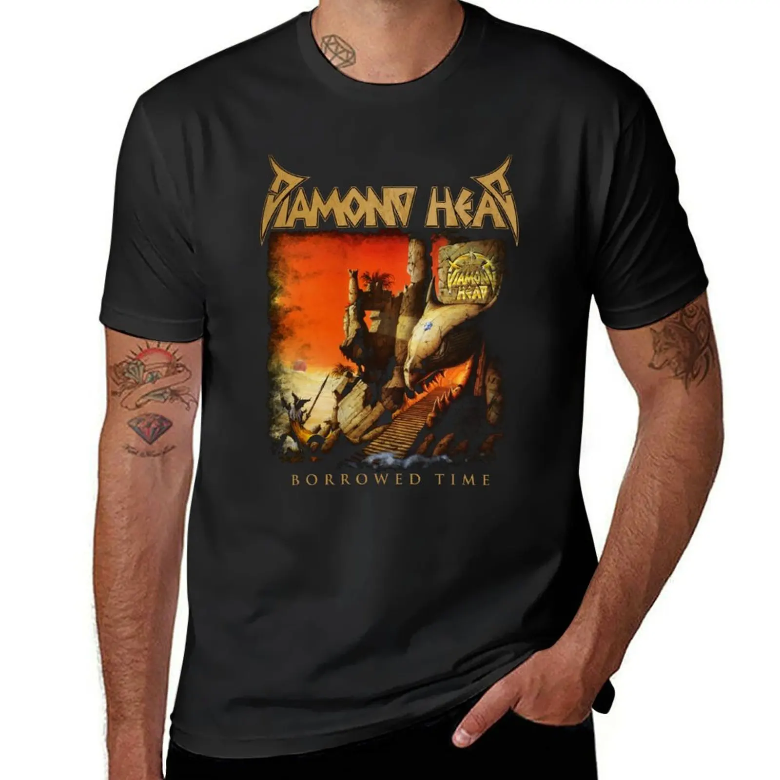 DIAMOND HEAD BAND T-Shirt new edition Aesthetic clothing slim fit t shirts for men
DIAMOND HEAD BAND T-Shirt new edition Aesthetic clothing slim fit t shirts for men