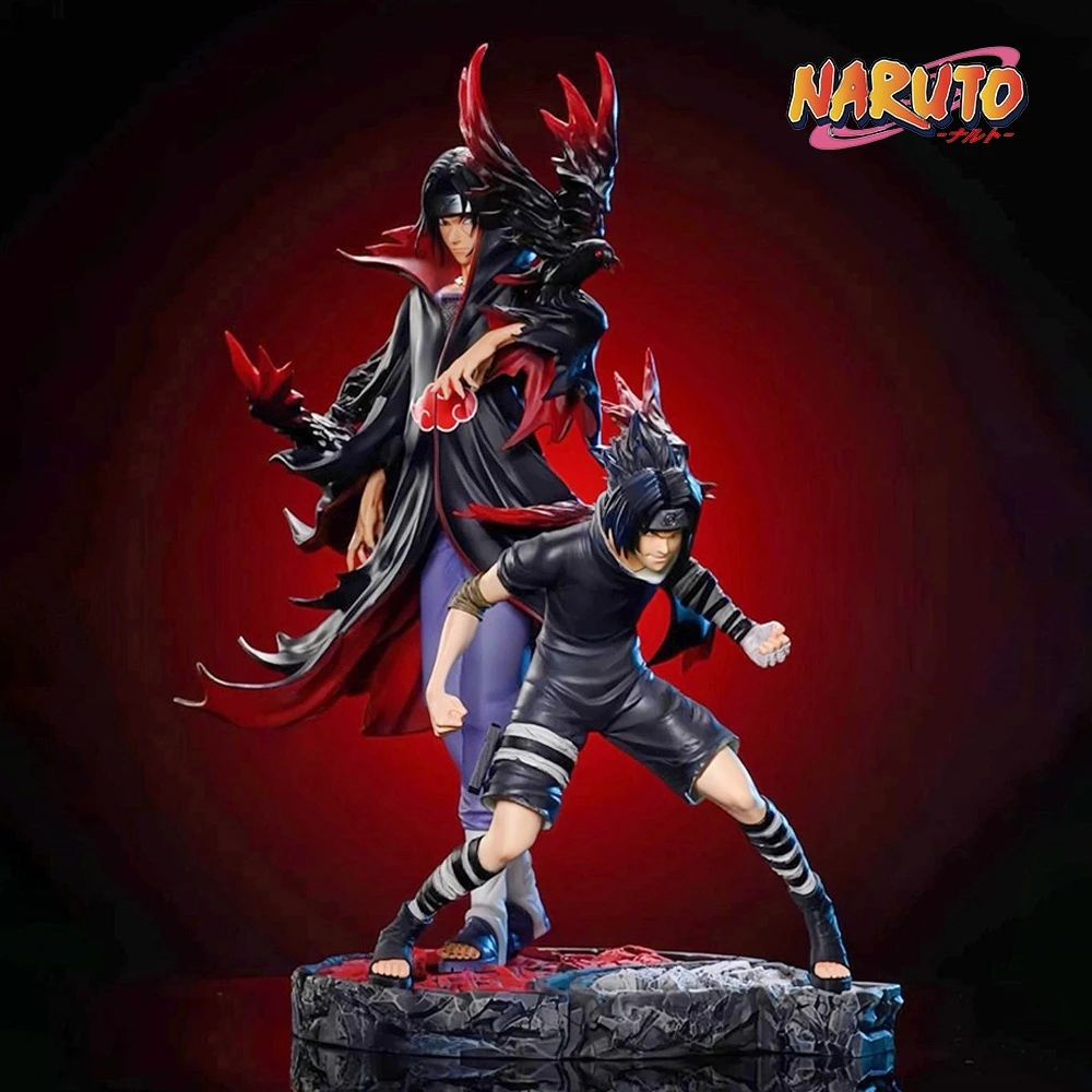32cm/12.6in Anime NARUTO Figure Uchiha Itachi Uchiha Sasuke Action Figures Pvc Statue Collection Model Toys Gifts
32cm/12.6in Anime NARUTO Figure Uchiha Itachi Uchiha Sasuke Action Figures Pvc Statue Collection Model Toys Gifts