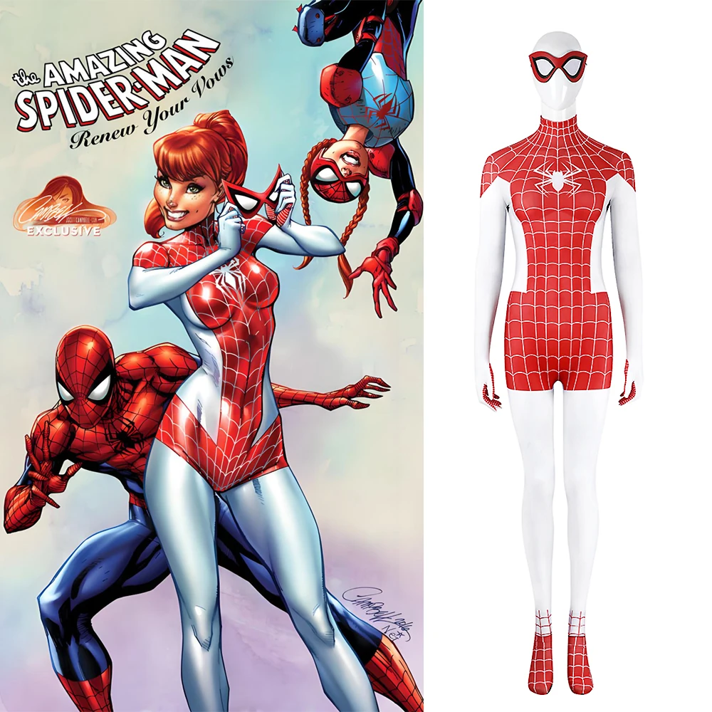 Crimson She Devil Косплей Костюм Мэри Джейн Уотсон с 3D принтом Боди из спандекса Зентаи Костюмы для взрослых Костюм на Хэллоуин Женщина Девушки 
Crimson She Devil Косплей Костюм Мэри Джейн Уотсон с 3D принтом Боди из спандекса Зентаи Костюмы для взрослых Костюм на Хэллоуин Женщина Девушки