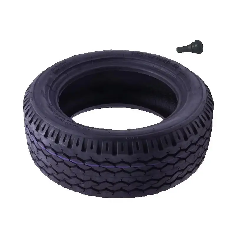 The new 125/60-8 vacuum tire has a thick and durable tread that can resist expansion. with air nozzle
The new 125/60-8 vacuum tire has a thick and durable tread that can resist expansion. with air nozzle