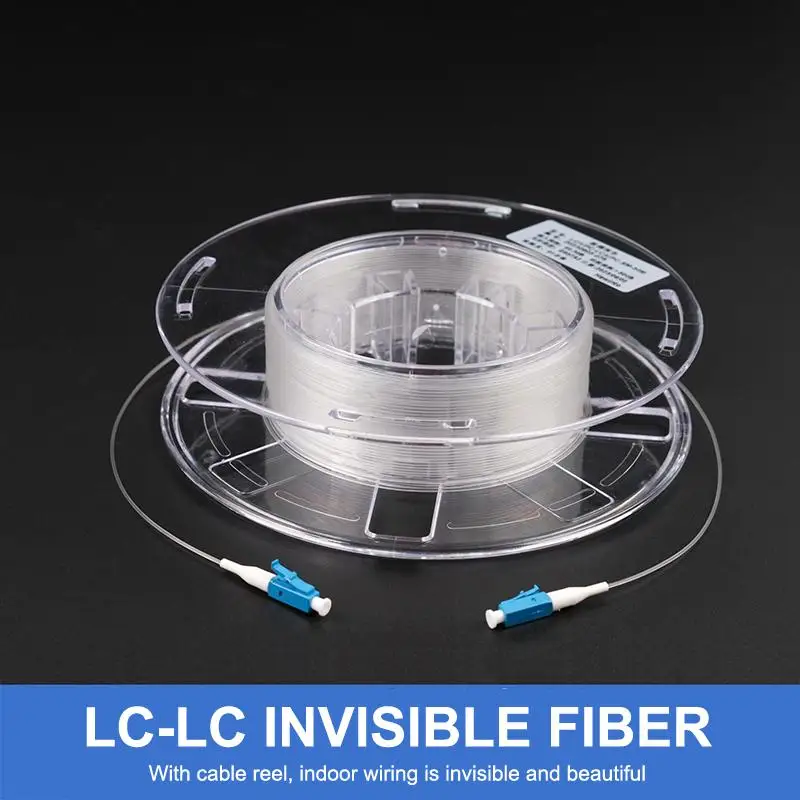 Gigabit Invisible Transparent Optical Fiber Single-core Hidden Cable for Indoor Rental House Network Upgrade Work
Gigabit Invisible Transparent Optical Fiber Single-core Hidden Cable for Indoor Rental House Network Upgrade Work