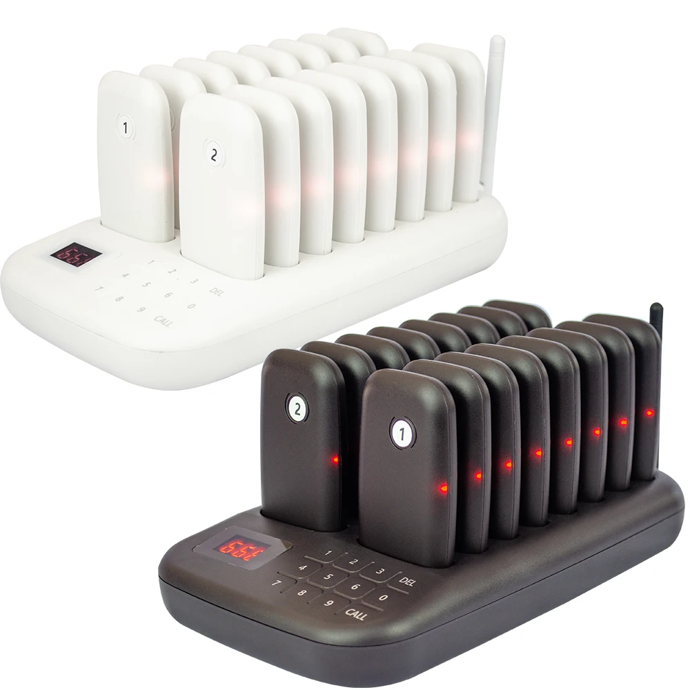 CATEL CTP303 16 Restaurant Pagers in Vibration Wireless Coaster Guest Buzzer Paging System Service Paging System for Cafe
CATEL CTP303 16 Restaurant Pagers in Vibration Wireless Coaster Guest Buzzer Paging System Service Paging System for Cafe