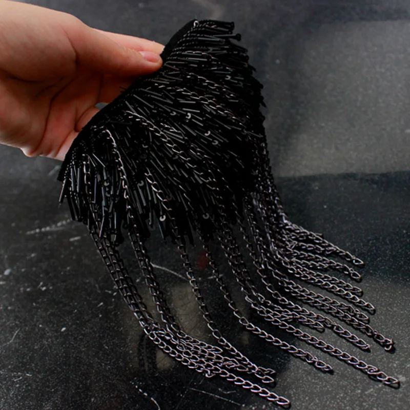 2 PCS Handmade Fashion Retro Rivet Night Club Tassel Shoulder Chain Nail Beads Punk Badge Spikes Blazer Accessories
2 PCS Handmade Fashion Retro Rivet Night Club Tassel Shoulder Chain Nail Beads Punk Badge Spikes Blazer Accessories
