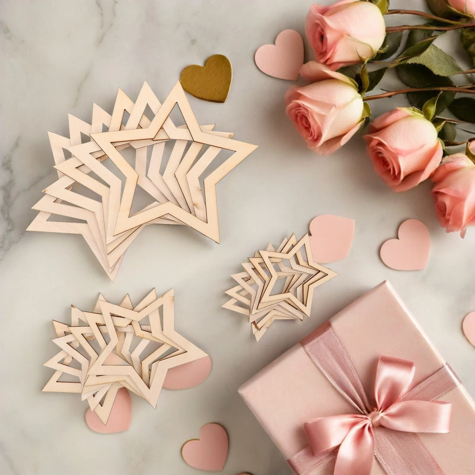 18Pcs Wood Star Hoop Craft Rings Unique Design for Dreamcatchers Floral Wreaths Wall Decor Easy Assembly Craft Dreamcatcher
18Pcs Wood Star Hoop Craft Rings Unique Design for Dreamcatchers Floral Wreaths Wall Decor Easy Assembly Craft Dreamcatcher