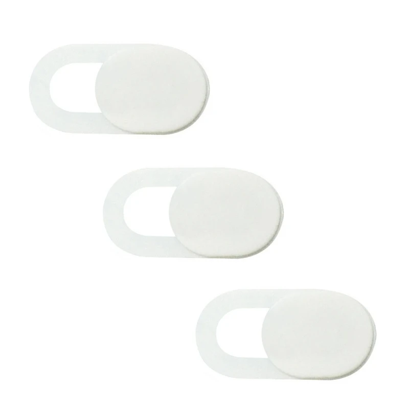 3 Pcs Oval Webcam Cover Privacy Protective Anti-spy Cover Anti-Peeping Protector Shutter Slider For Laptop Tablet Camera
3 Pcs Oval Webcam Cover Privacy Protective Anti-spy Cover Anti-Peeping Protector Shutter Slider For Laptop Tablet Camera