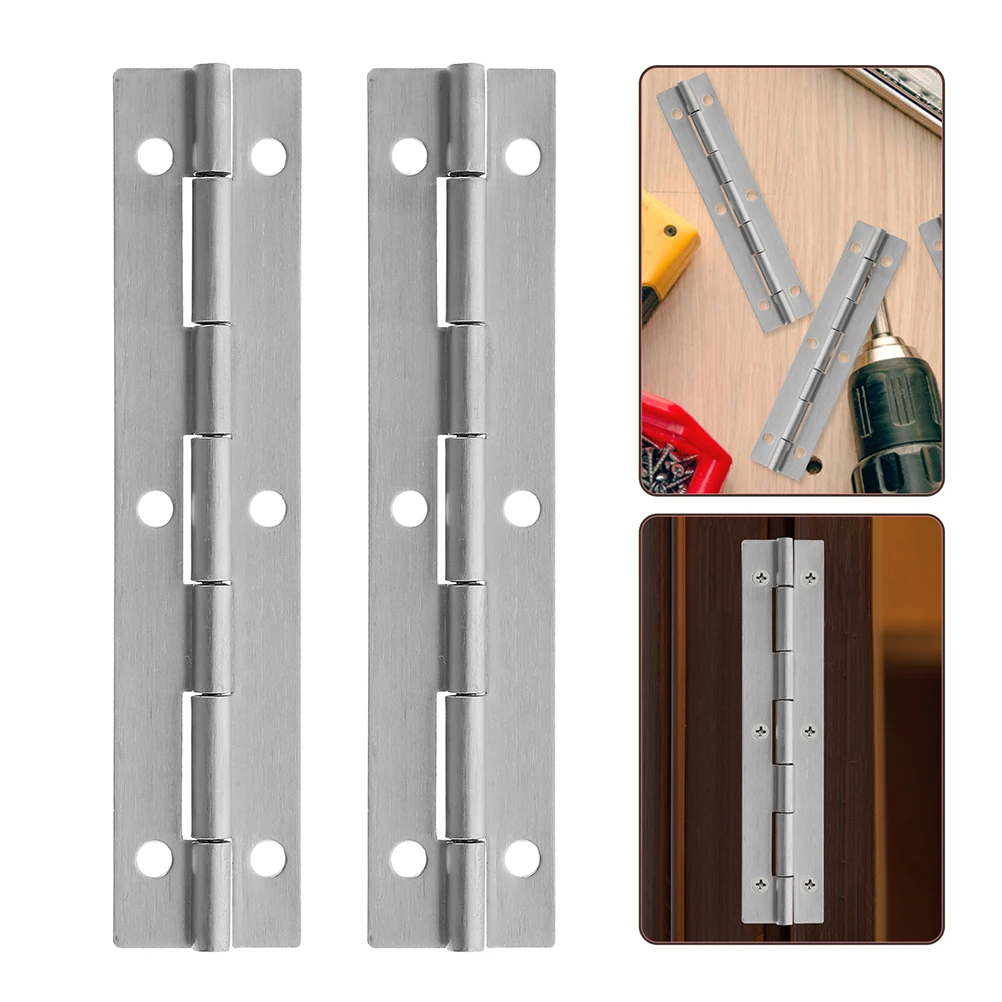 6pcs Stainless Steel Hinges Heavy Duty Piano Long Continuous Cabinet Door Tool Box Corner Hardware Flush Mount Easy Install 12
6pcs Stainless Steel Hinges Heavy Duty Piano Long Continuous Cabinet Door Tool Box Corner Hardware Flush Mount Easy Install 12