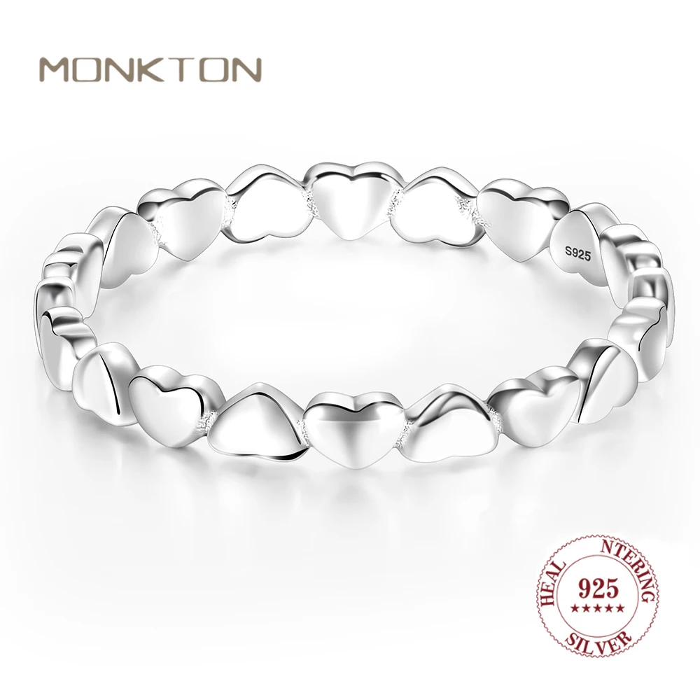Monkton Silver 925 Full of Love Rings for Women Full Circle Heart for Valentine's Day Gift Engagement Rings for Women Jewelry
Monkton Silver 925 Full of Love Rings for Women Full Circle Heart for Valentine's Day Gift Engagement Rings for Women Jewelry