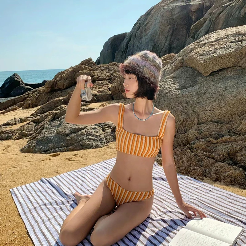 Сексуальный купальник-бикини для женщин: красивый дизайн Vaion Ins Sle e с подкладкой для груди, без косточек, от другого бренда
Сексуальный купальник-бикини для женщин: красивый дизайн Vaion Ins Sle e с подкладкой для груди, без косточек, от другого бренда