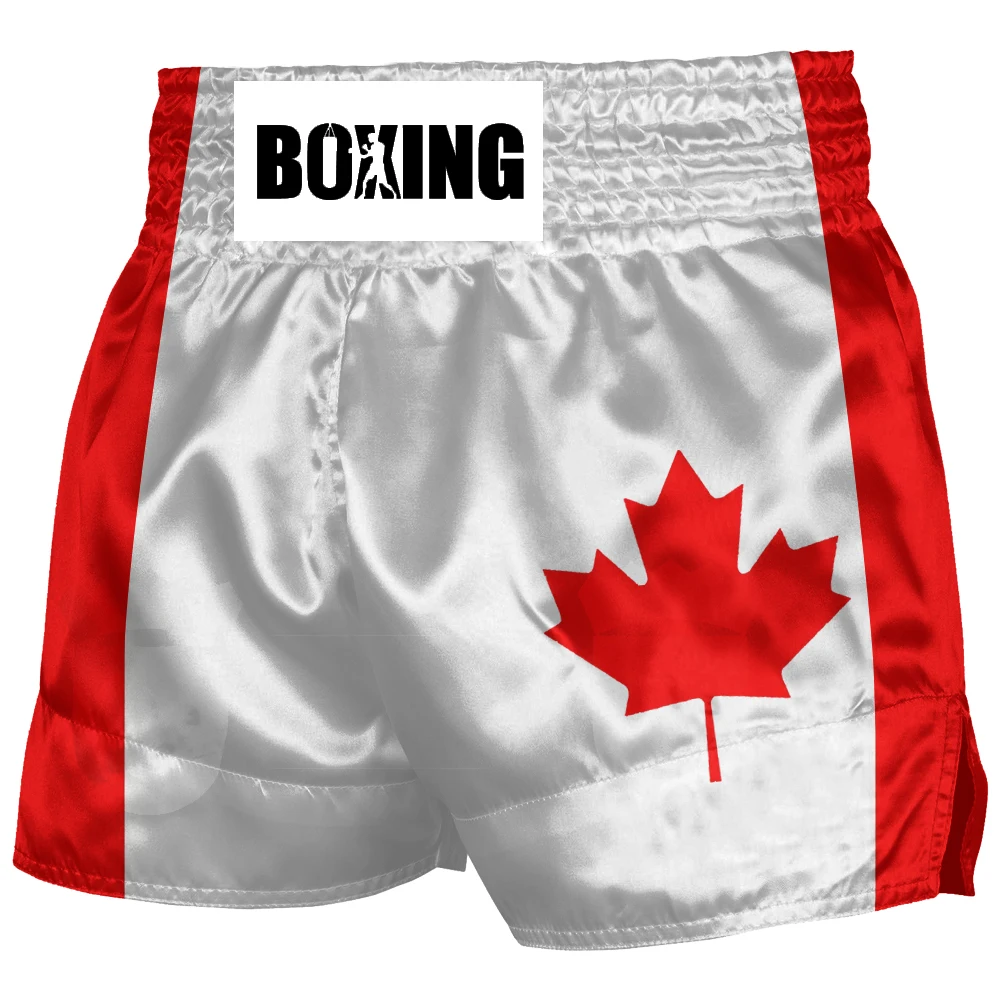 Детские боксеры с канадским флагом Муай Тай, мужские боксерские женские боксерские шорты Муай Тай, боевые шорты
Детские боксеры с канадским флагом Муай Тай, мужские боксерские женские боксерские шорты Муай Тай, боевые шорты