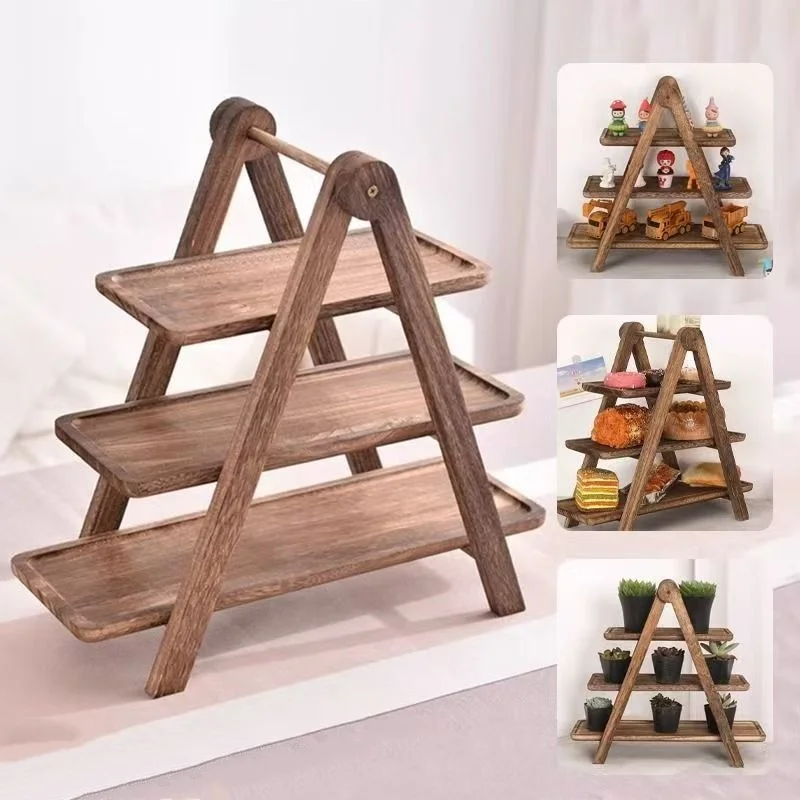 1 PC New Hot Selling 3 Tier Serving Tray Wood Tiered Tray Decor Cake Stand Farmhouse Tiered Tray Party Serving Trays 
1 PC New Hot Selling 3 Tier Serving Tray Wood Tiered Tray Decor Cake Stand Farmhouse Tiered Tray Party Serving Trays