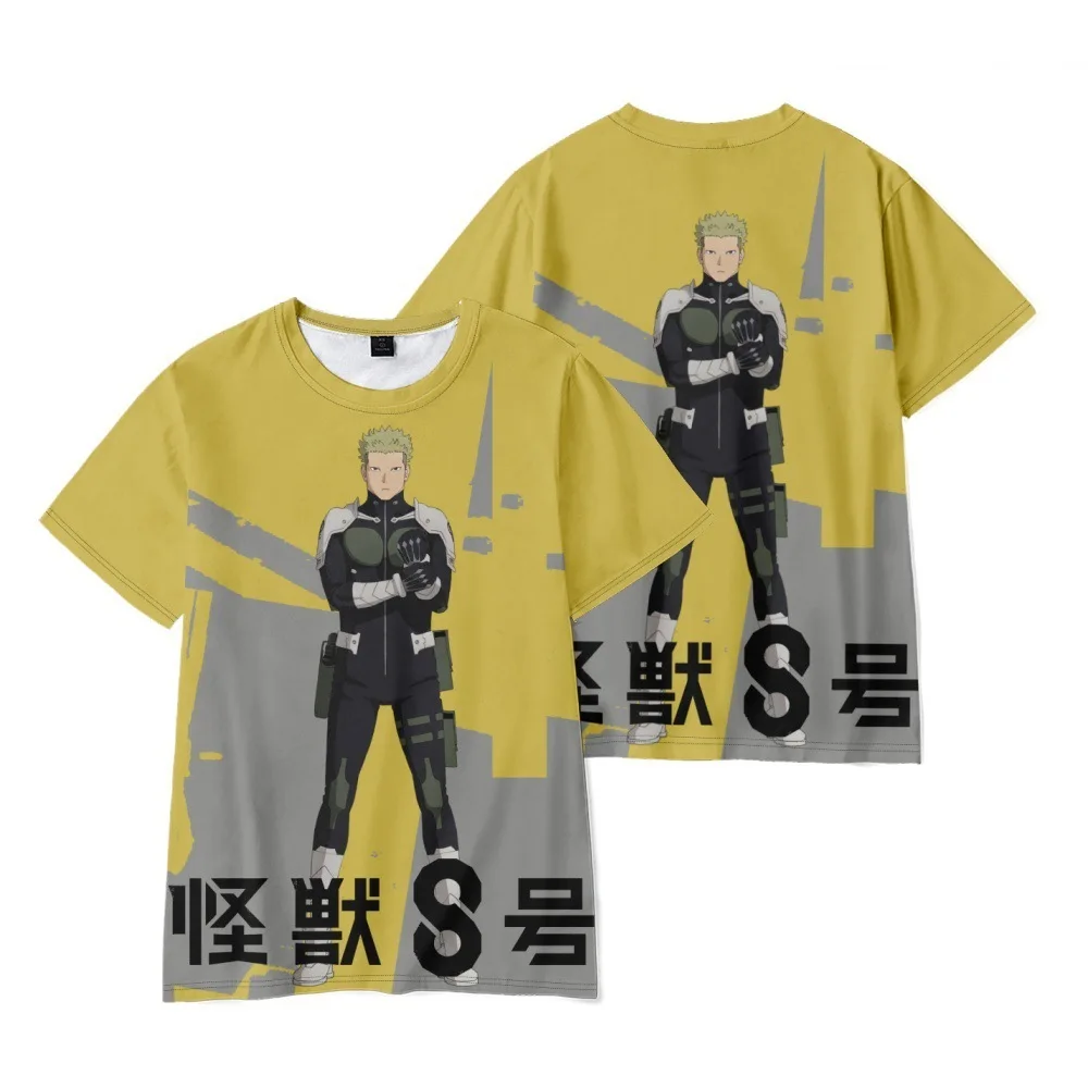 Anime Kaiju No. 8 T-shirt Men Women Tee Shirt Fashion Short Sleeve Pullover O-neck Tops Casual Tshirt For Unisex
Anime Kaiju No. 8 T-shirt Men Women Tee Shirt Fashion Short Sleeve Pullover O-neck Tops Casual Tshirt For Unisex