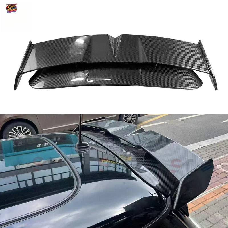 Suitable for BMW MINI R56 carbon fiber rear , double-layer roof wing, modified spoiler, car accessories
Suitable for BMW MINI R56 carbon fiber rear , double-layer roof wing, modified spoiler, car accessories