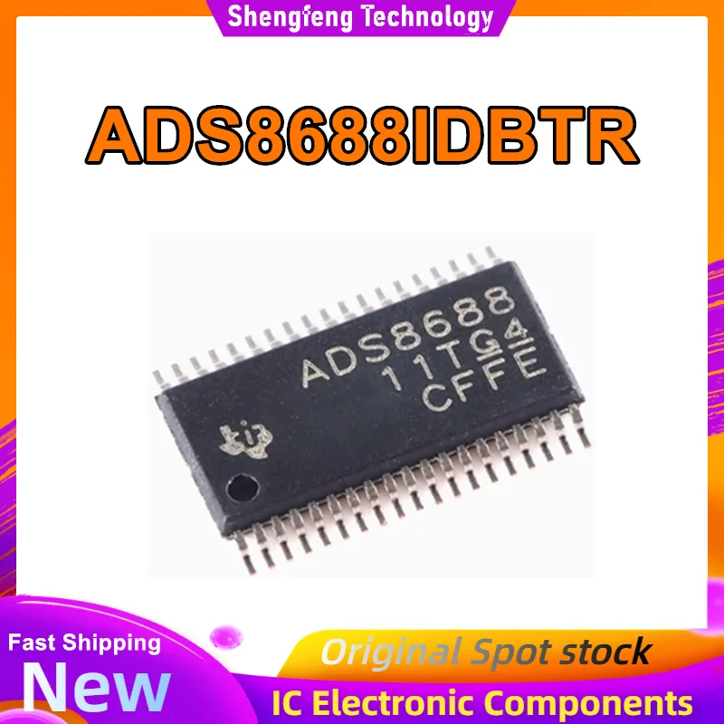 5 шт. ADS8688IDBTR ADS8688 TSSOP-38 16-битный аналого-цифровой преобразователь IC чипсет Новый на складе
5 шт. ADS8688IDBTR ADS8688 TSSOP-38 16-битный аналого-цифровой преобразователь IC чипсет Новый на складе