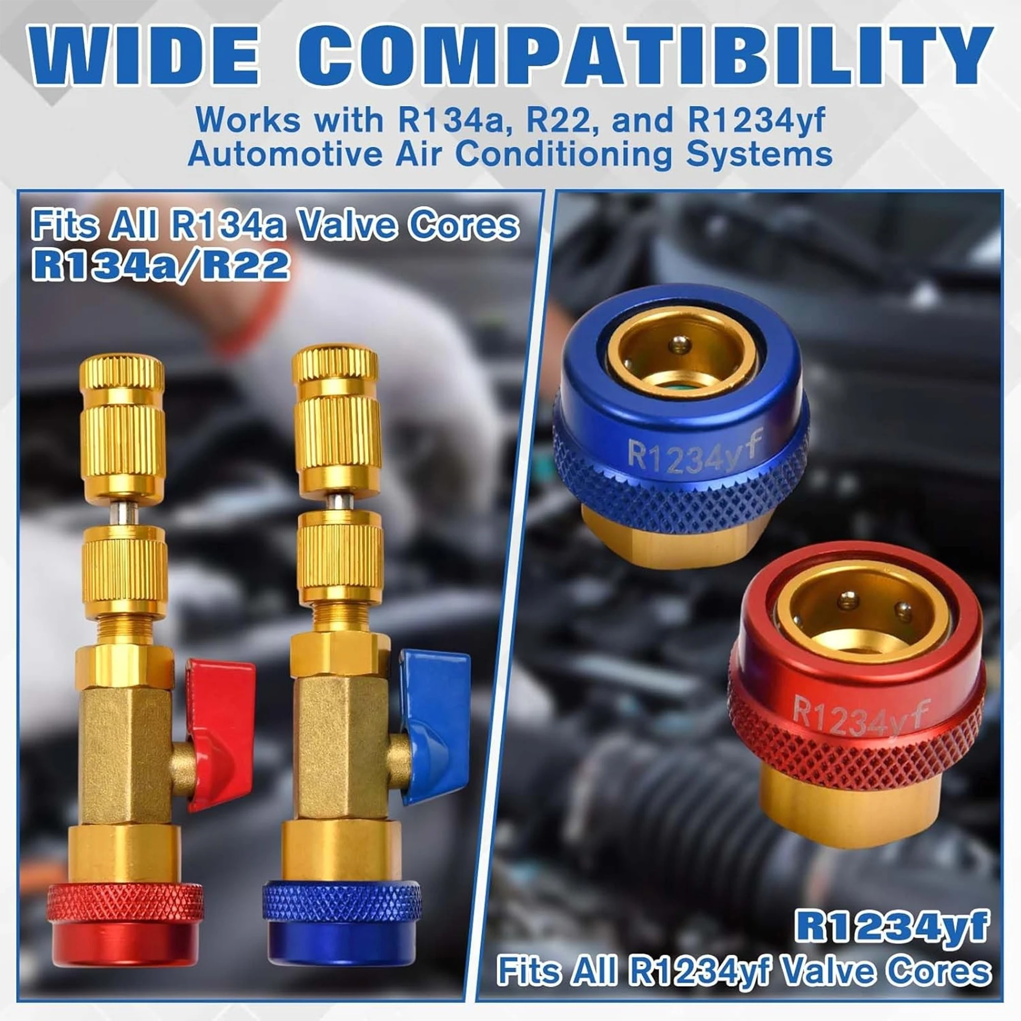 R1234YF Инструмент для сердечника клапана Кондиционер Сердечник клапана Холодильный инструмент для удаления сердечника клапана Schrader с уплотнительным кольцом Резиновое уплотнение
R1234YF Инструмент для сердечника клапана Кондиционер Сердечник клапана Холодильный инструмент для удаления сердечника клапана Schrader с уплотнительным кольцом Резиновое уплотнение