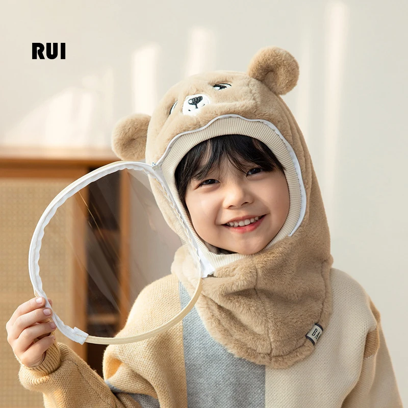 Winter men's and women's children's cartoon hats with face masks, cowl hats, ear protection hats, baby warm cute shawl one hat
Winter men's and women's children's cartoon hats with face masks, cowl hats, ear protection hats, baby warm cute shawl one hat