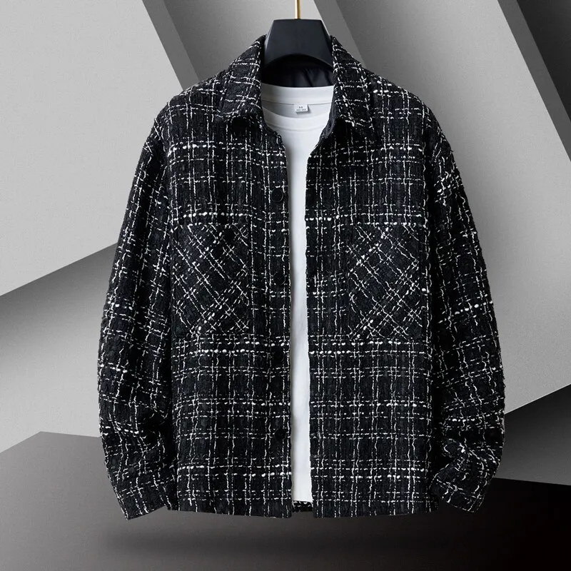 Высококачественные мужские рубашки с длинными рукавами, классическая жаккардовая повседневная свободная рубашка, весенний тренд, элитная рубашка, элитная мужская одежда
Высококачественные мужские рубашки с длинными рукавами, классическая жаккардовая повседневная свободная рубашка, весенний тренд, элитная рубашка, элитная мужская одежда