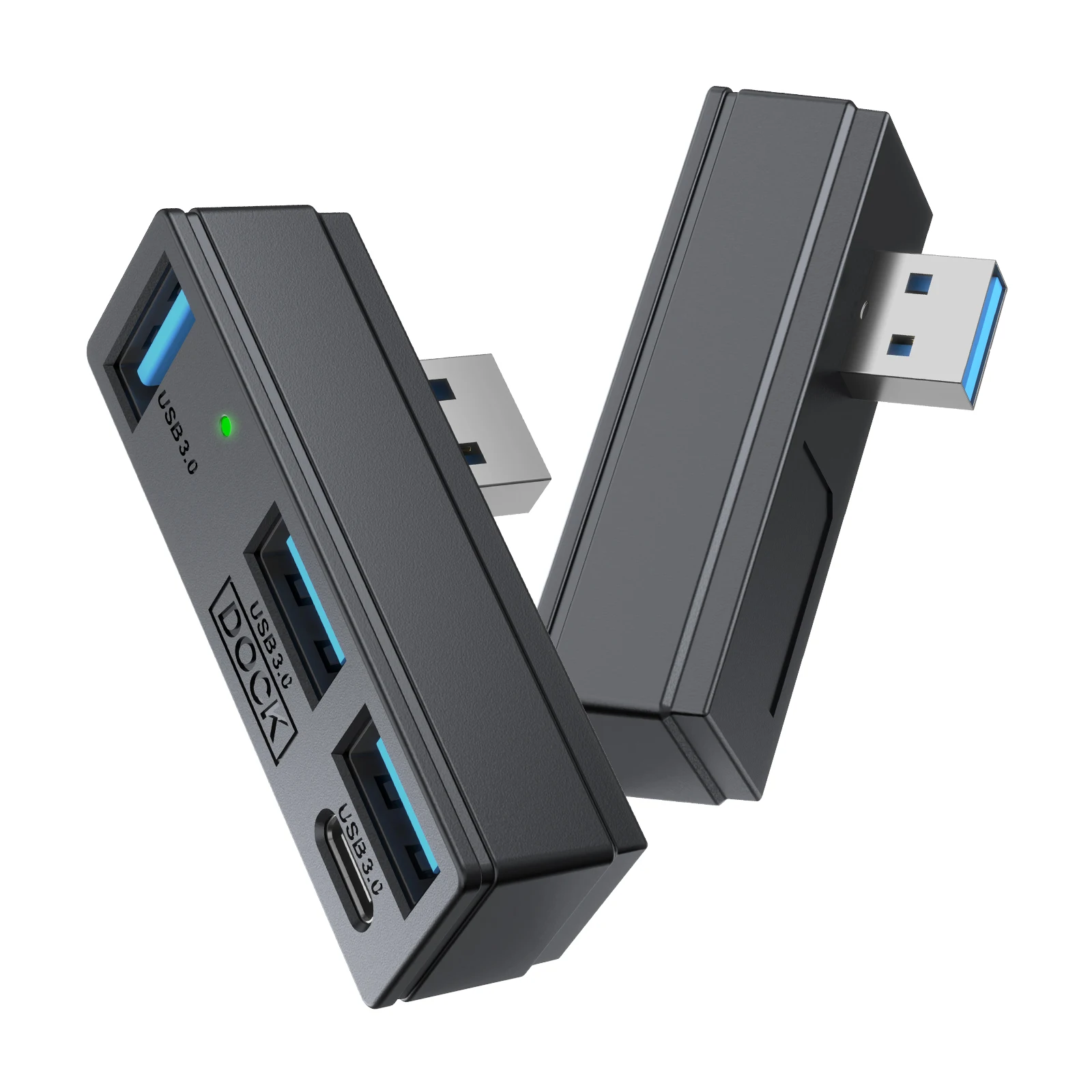 USB 3.0 Hub 4 Ports 3 USB 3.0 and 1 Type C for Steam Machine PS5 PC Laptop 5Gbps Plug and Play with Pouch
USB 3.0 Hub 4 Ports 3 USB 3.0 and 1 Type C for Steam Machine PS5 PC Laptop 5Gbps Plug and Play with Pouch