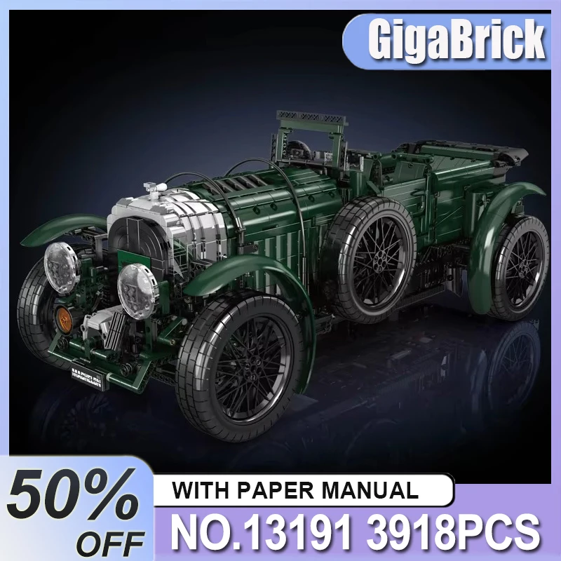 IN STOCK Mould King 13191 Vintage Car Model Building Blocks Educational Bricks Creative DIY Puzzle Toys Christmas Birthday Gifts
IN STOCK Mould King 13191 Vintage Car Model Building Blocks Educational Bricks Creative DIY Puzzle Toys Christmas Birthday Gifts