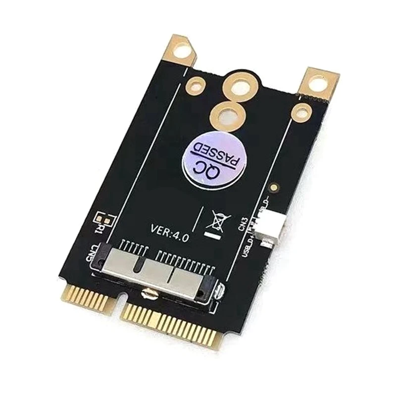 Адаптер ABTO-WIFI-карты Mini PCI-E для беспроводной сетевой карты ноутбука Apple BCM94360CS2/BCM94360CD/BCM 943224 PCIEBT2
Адаптер ABTO-WIFI-карты Mini PCI-E для беспроводной сетевой карты ноутбука Apple BCM94360CS2/BCM94360CD/BCM 943224 PCIEBT2