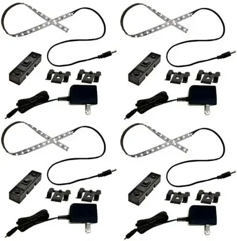 Sewing Machine Light | LED Lighting for Sewing Machines - 4 Pack (4 Individual Kits - Perfect for Gifting)
Sewing Machine Light | LED Lighting for Sewing Machines - 4 Pack (4 Individual Kits - Perfect for Gifting)