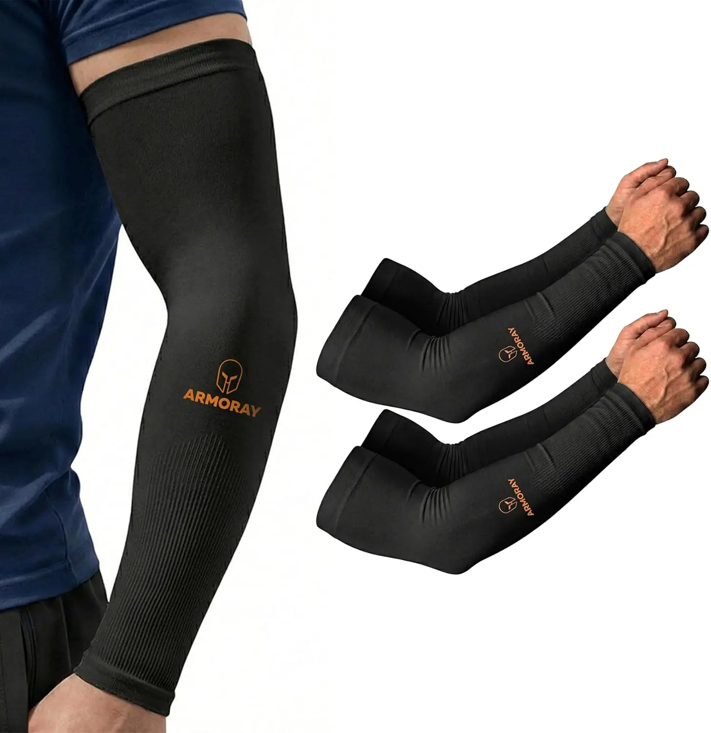 UV Sun Protection Cooling Compression Arm Sleeves for Men Women - Tattoo Cover Up for Daily Wear & Work
UV Sun Protection Cooling Compression Arm Sleeves for Men Women - Tattoo Cover Up for Daily Wear & Work