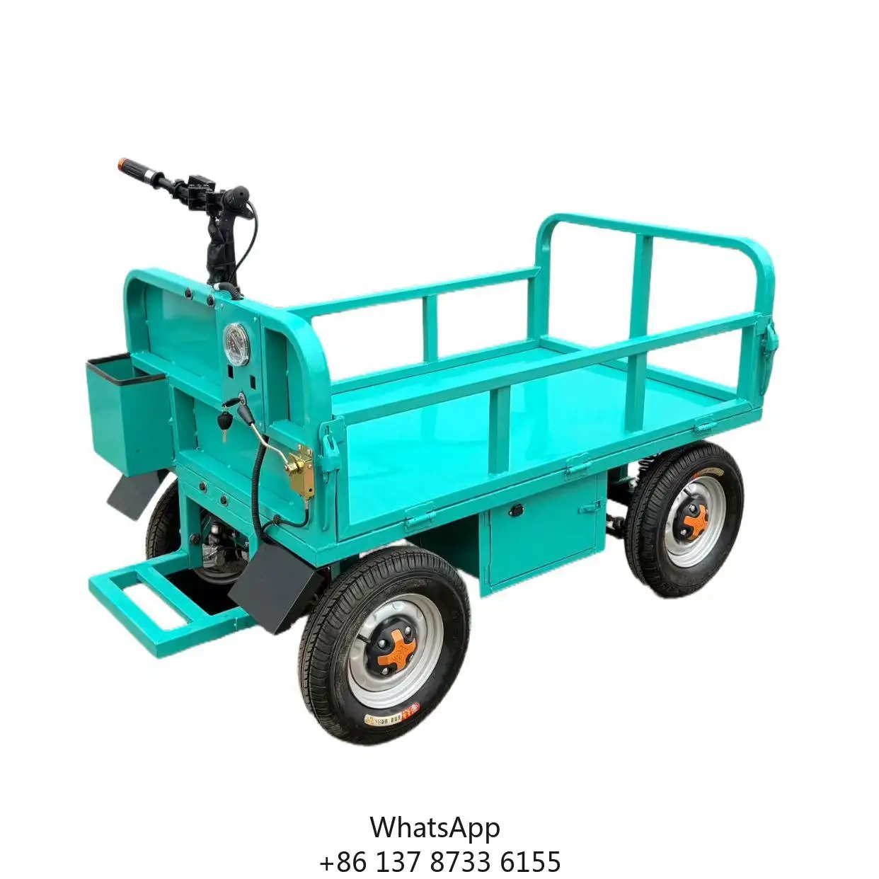 High Quality Steel Four-Wheel Electric Cargo Trolley Cart Battery-Powered For Tools Storage-Support
High Quality Steel Four-Wheel Electric Cargo Trolley Cart Battery-Powered For Tools Storage-Support