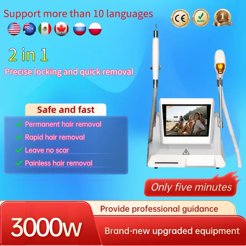 The 2025 new product features a 3000w diode laser for permanent and rapid hair removal, portable tattoo permanent removal
The 2025 new product features a 3000w diode laser for permanent and rapid hair removal, portable tattoo permanent removal