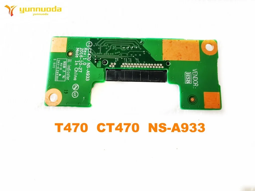 Original for LENOVO ThinkPad T470 Genuine Laptop Hard Drive Connector T470 CT470 NS-A933 tested good free shipping
Original for LENOVO ThinkPad T470 Genuine Laptop Hard Drive Connector T470 CT470 NS-A933 tested good free shipping