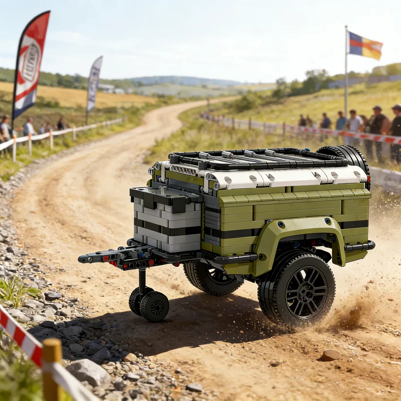 1271pcs MOC Trailer Defender Technical Model Building Blocks Construction Festival Gifts Toys Idea Education Brick
1271pcs MOC Trailer Defender Technical Model Building Blocks Construction Festival Gifts Toys Idea Education Brick