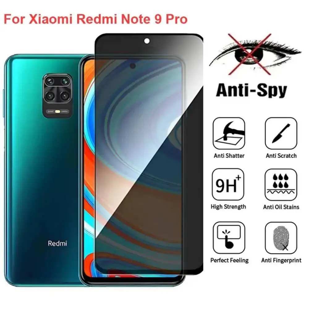 Note 9 Tempered Glass Anti Spy Privacy Screen Protector Compatible For Redmi Note9 Pro Phone Film
Note 9 Tempered Glass Anti Spy Privacy Screen Protector Compatible For Redmi Note9 Pro Phone Film