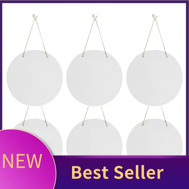 ABHI-6 Pcs 12In Round Sublimation Door Hanger Blanks White Hardboard MDF Blanks Wall Hanging For Heat Press Machine Printing
ABHI-6 Pcs 12In Round Sublimation Door Hanger Blanks White Hardboard MDF Blanks Wall Hanging For Heat Press Machine Printing