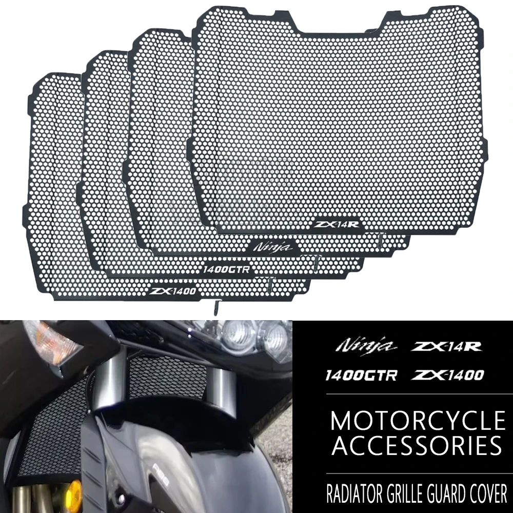 Motorcycle Radiator Guard Protector Grille Cover For Kawasaki GTR1400 CONCOURS 14 ABS ZG1400 Ninja ZX-14R /ABS ZX14RSE ZX1400 SE
Motorcycle Radiator Guard Protector Grille Cover For Kawasaki GTR1400 CONCOURS 14 ABS ZG1400 Ninja ZX-14R /ABS ZX14RSE ZX1400 SE