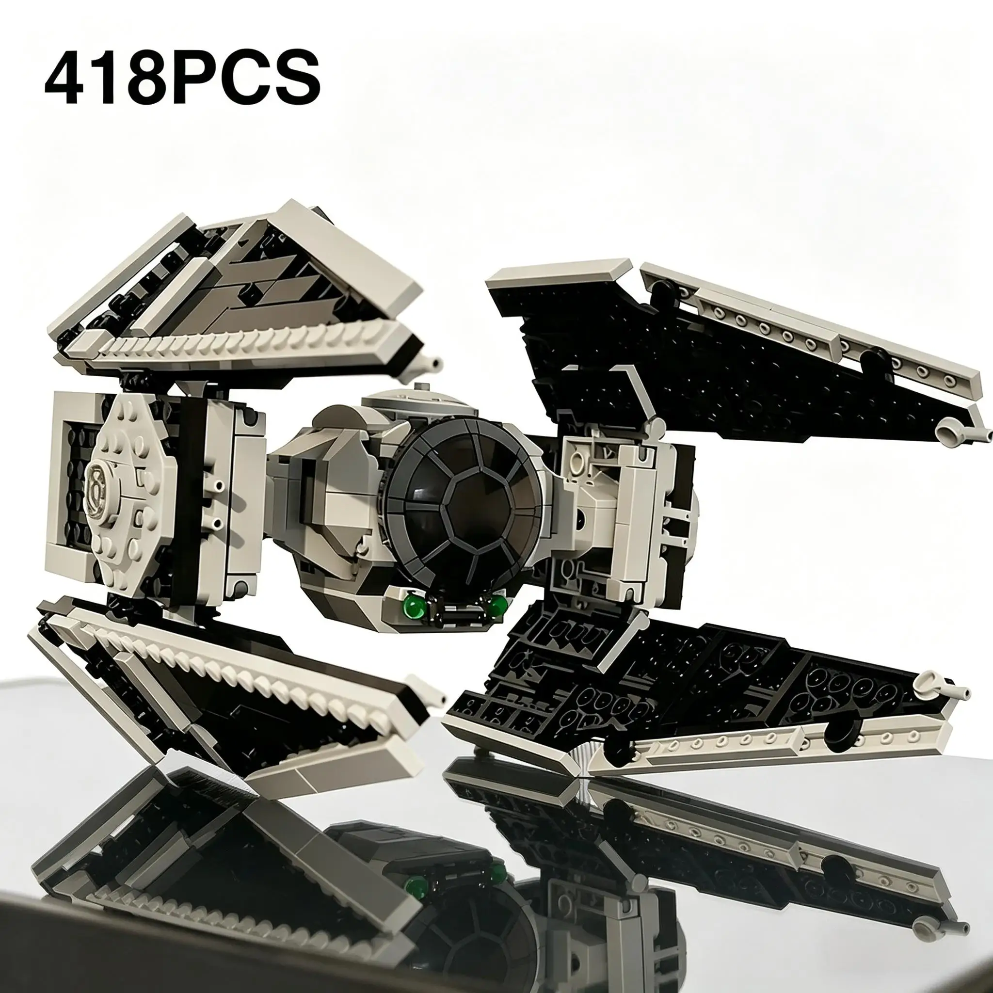 Конструктор MOC TIE Fighter из 418 деталей, модель звездолета Имперской Королевской Гвардии, развивающая игрушка STEM DIY для сборки космической коллекции, подарок для ребенка
Конструктор MOC TIE Fighter из 418 деталей, модель звездолета Имперской Королевской Гвардии, развивающая игрушка STEM DIY для сборки космической коллекции, подарок для ребенка