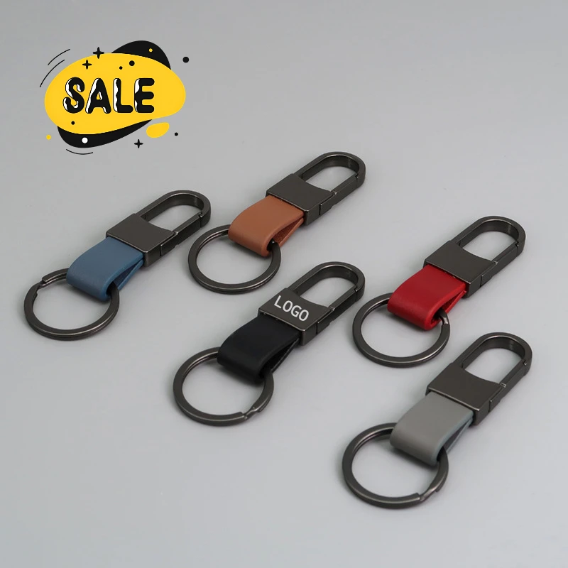 Simple Business Genuine Leather Customized LOGO Keychain Blank Cowhide Laser Engrave Car Keyring Personalized Metal Key Chains
Simple Business Genuine Leather Customized LOGO Keychain Blank Cowhide Laser Engrave Car Keyring Personalized Metal Key Chains