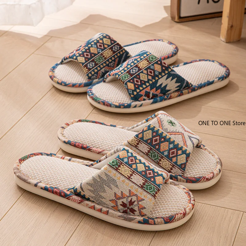Linen Slippers Men's Indoor Quiet Breathable Stepping on Shit Feeling Home Non-slip Four Seasons Men's Wholesale Cool Slippers
Linen Slippers Men's Indoor Quiet Breathable Stepping on Shit Feeling Home Non-slip Four Seasons Men's Wholesale Cool Slippers